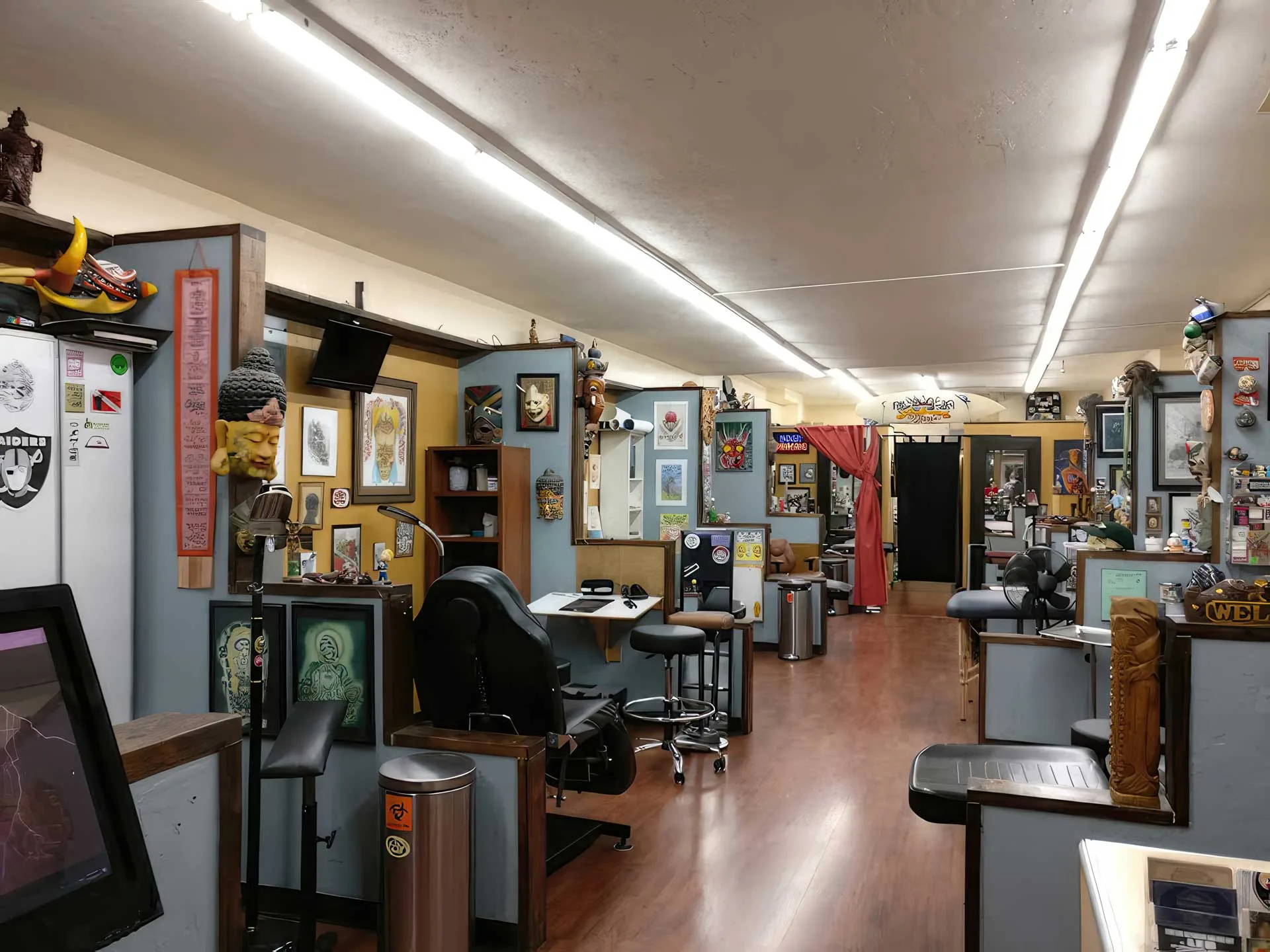 Tattoo workstations